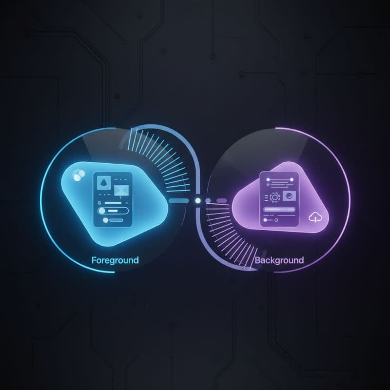 Mastering iOS App States: Foreground vs. Background Execution